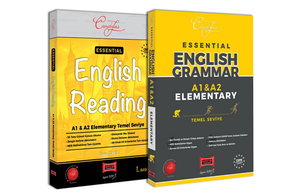 Basic English Grammar and Reading Set for A1-A2 Level