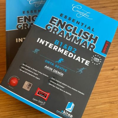 Essential English Grammar B1-B2 Intermediate Orta Seviye İngilizce  - Shared on MyECO Official 30 December 2024, Monday 14:57.