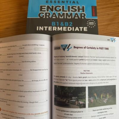 Essential English Grammar B1-B2 Intermediate Orta Seviye İngilizce  - Shared on MyECO Official 30 December 2024, Monday 14:57.