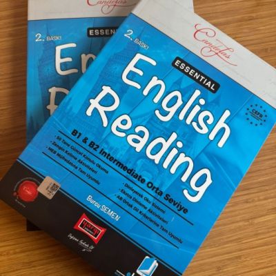 B1-B2 Intermediate Orta Seviye Essential English Reading kitabımız  - Shared on MyECO Official 30 December 2024, Monday 14:58.