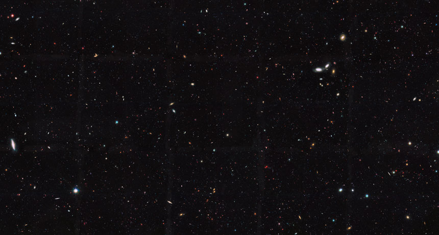 Cosmic census of galaxies updated to 2 trillion

Two trillion That’s the latest estimate for the number  - Shared on MyECO Official 18 October 2016, Tuesday.