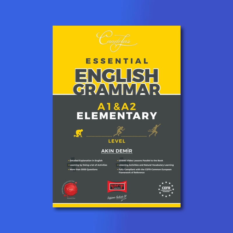 Essential English Grammar A1-A2 Elementary Level Book