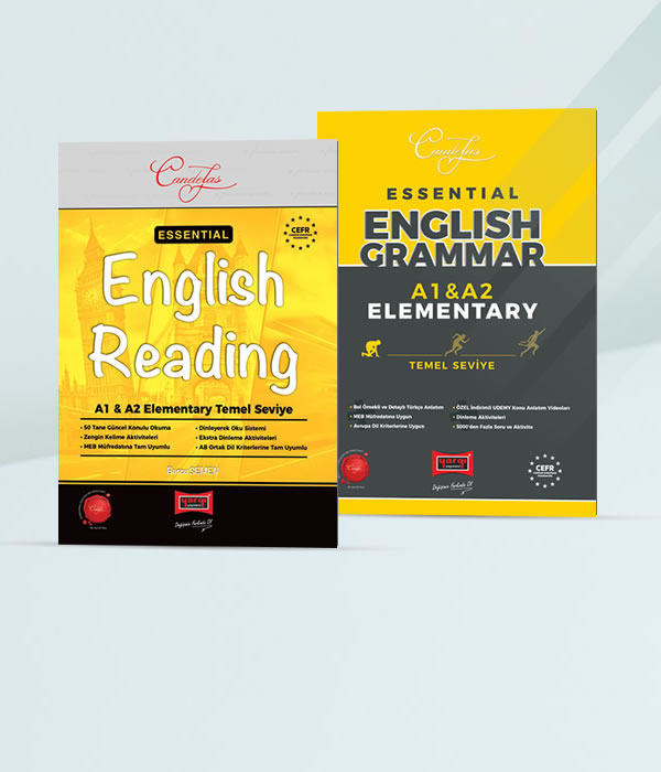 A1-A2 Elementary Temel Seviye İngilizce Kitap Seti