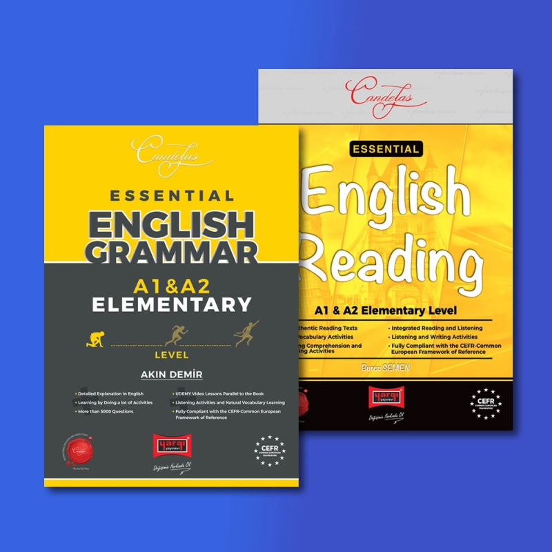 A1-A2 Elementary Basic Level English Book Set