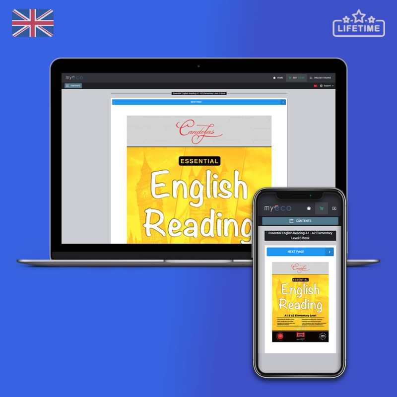 Essential English Reading A1 - A2 Elementary Level E-Book