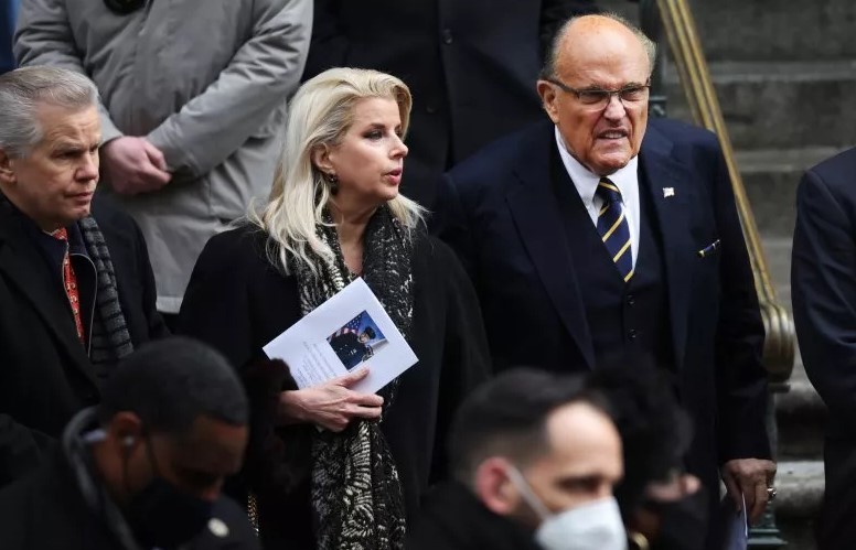 Rudy Giuliani, the former mayor of New York City and a former attorney for ex-President Donald  - Shared on English With News 21 February 2022, Monday.
