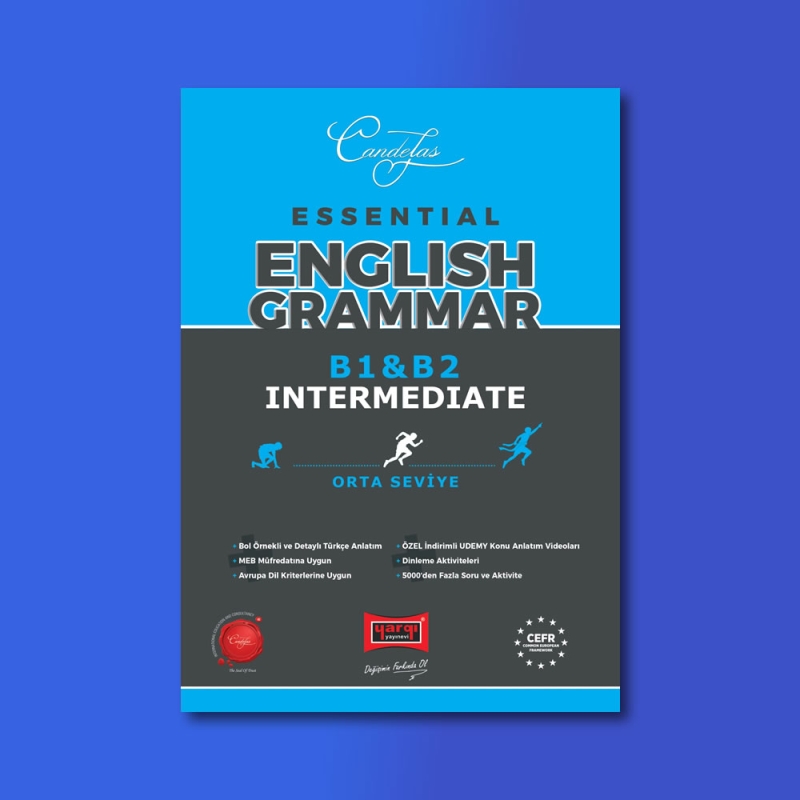 Essential English Grammar B1-B2 Intermediate Level Book
