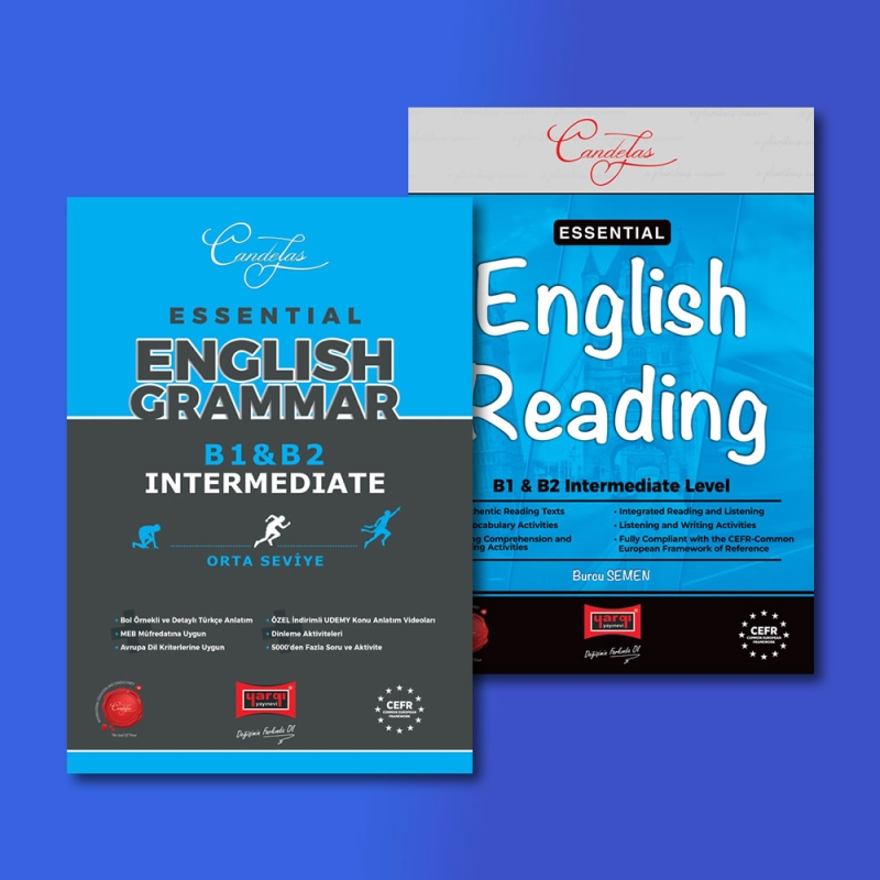 B1-B2 Intermediate Level English Book Set