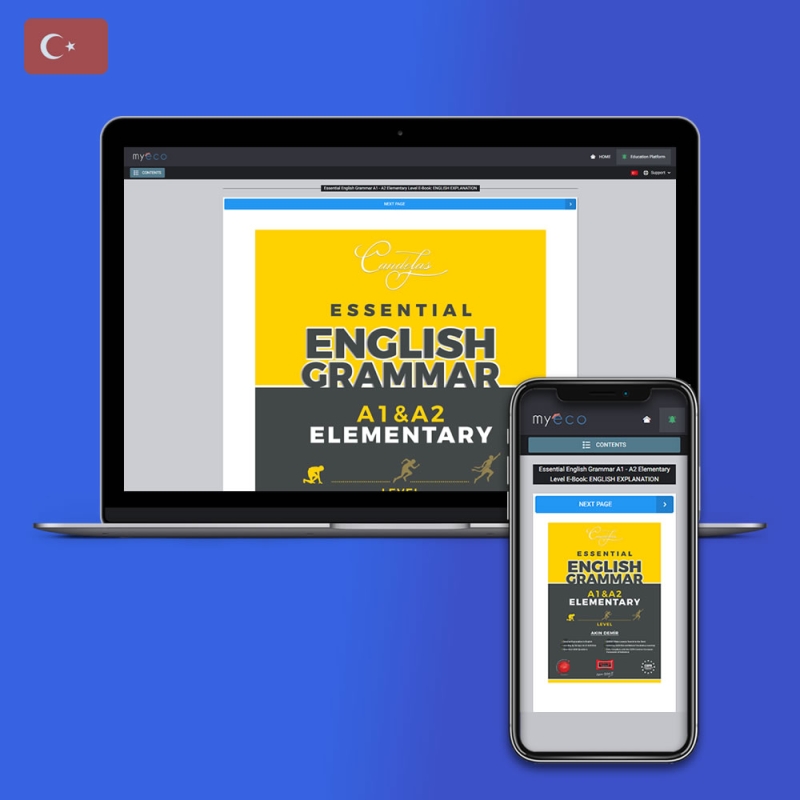 Essential English Grammar A1 - A2 Elementary Level E-Book