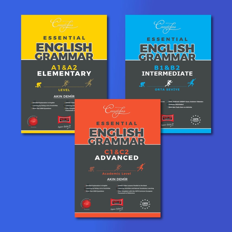 Beginning to End English Grammar Book Set