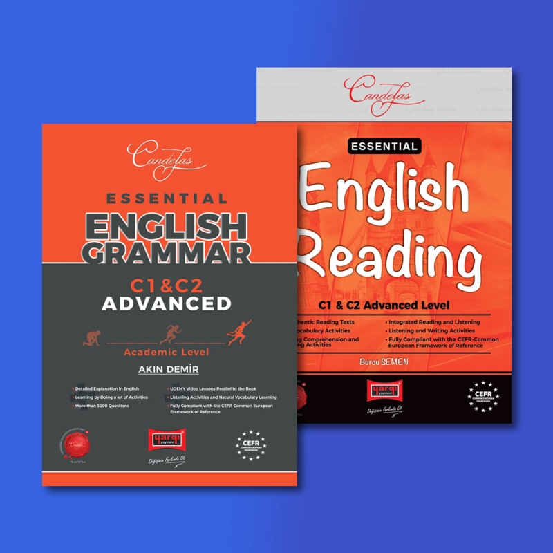 C1-C2 Advanced Academic Level English Book Set